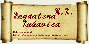 Magdalena Kukavica vizit kartica